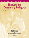 The cover of "The Case for Community Colleges"