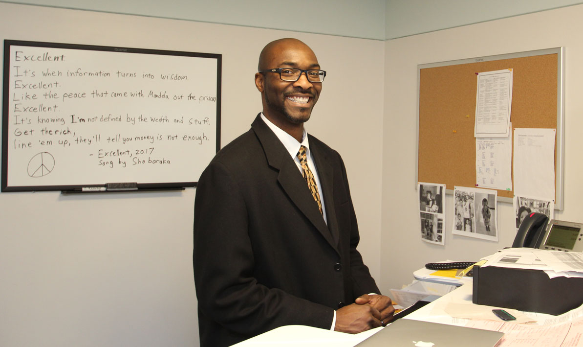 Olugbemiga "Gbemiga" Adekunle is the new dean of Science, Engineering and Mathematics at Holyoke Community College. 