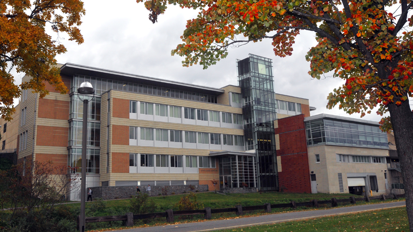 The Kittredge Center building at Holyoke Community College