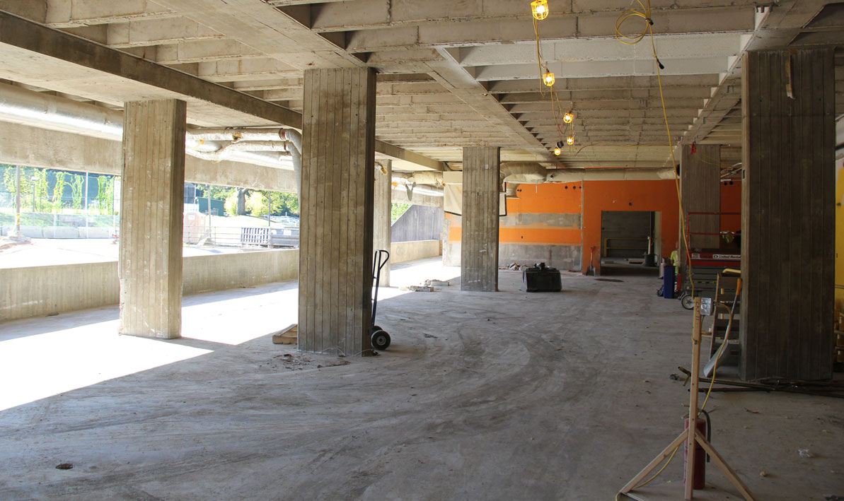 Former bookstore space 