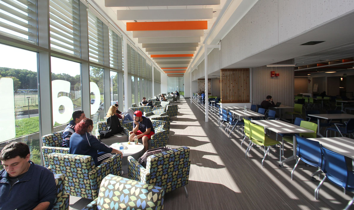 HCC Campus Center dining area