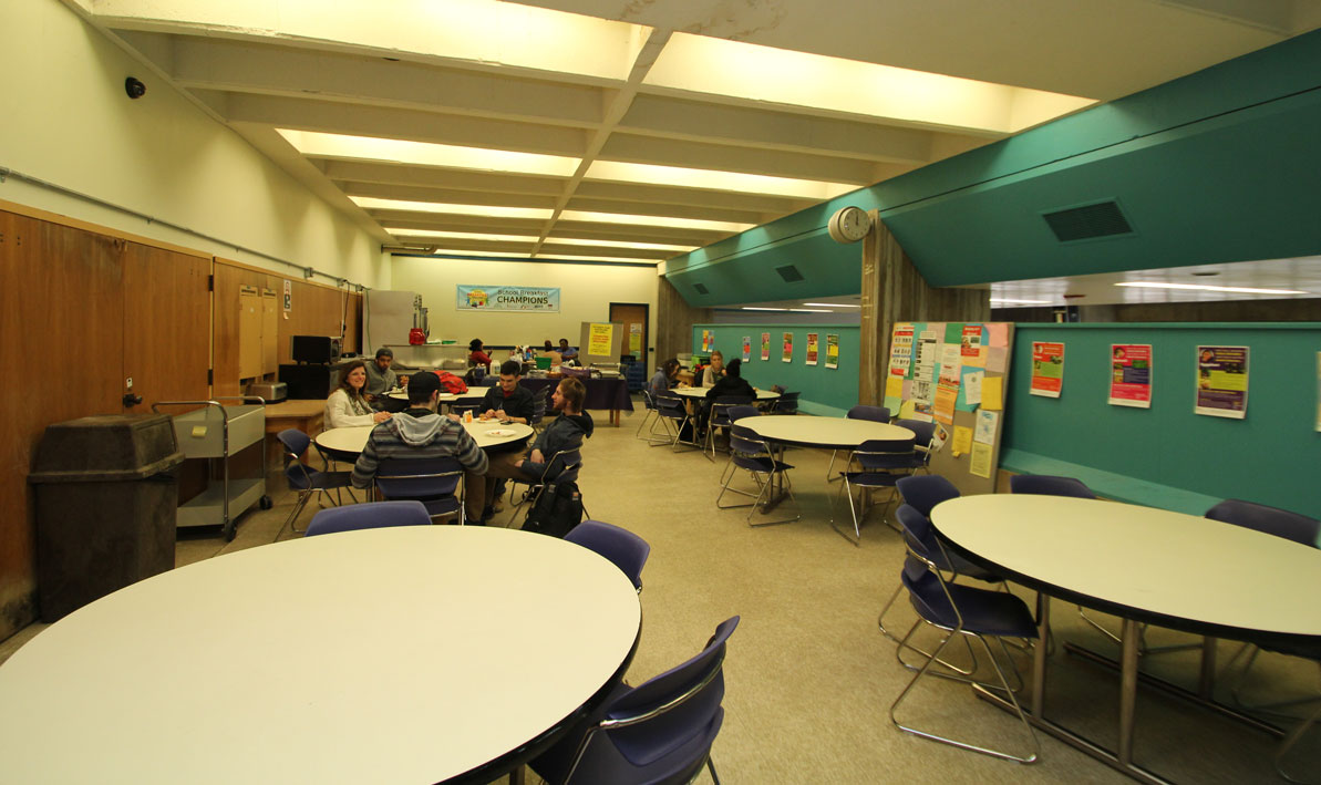 Second floor, small dining room