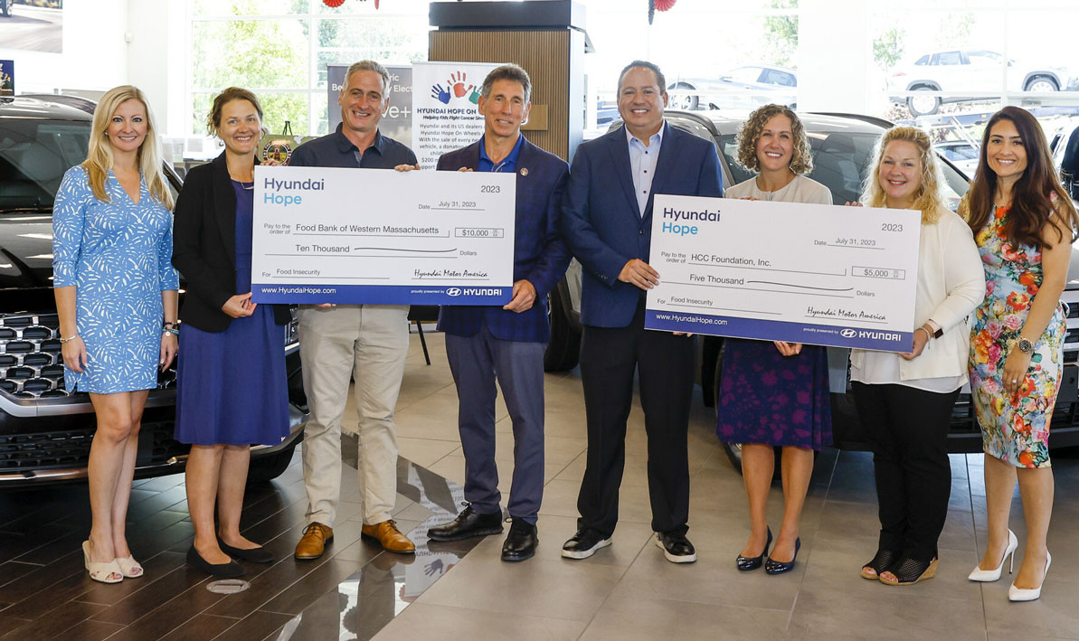 Check presentation at Gary Rome Hyundai