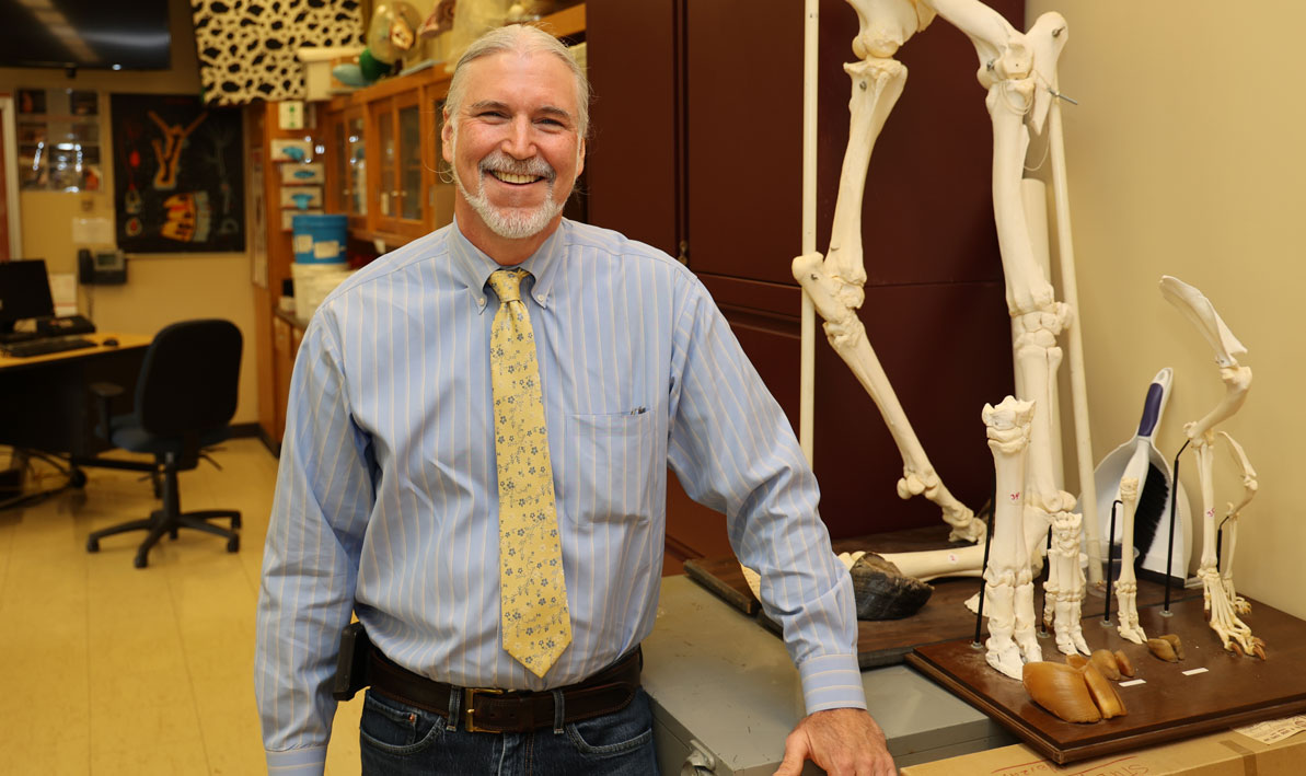 HCC biology professor Joe Bruseo