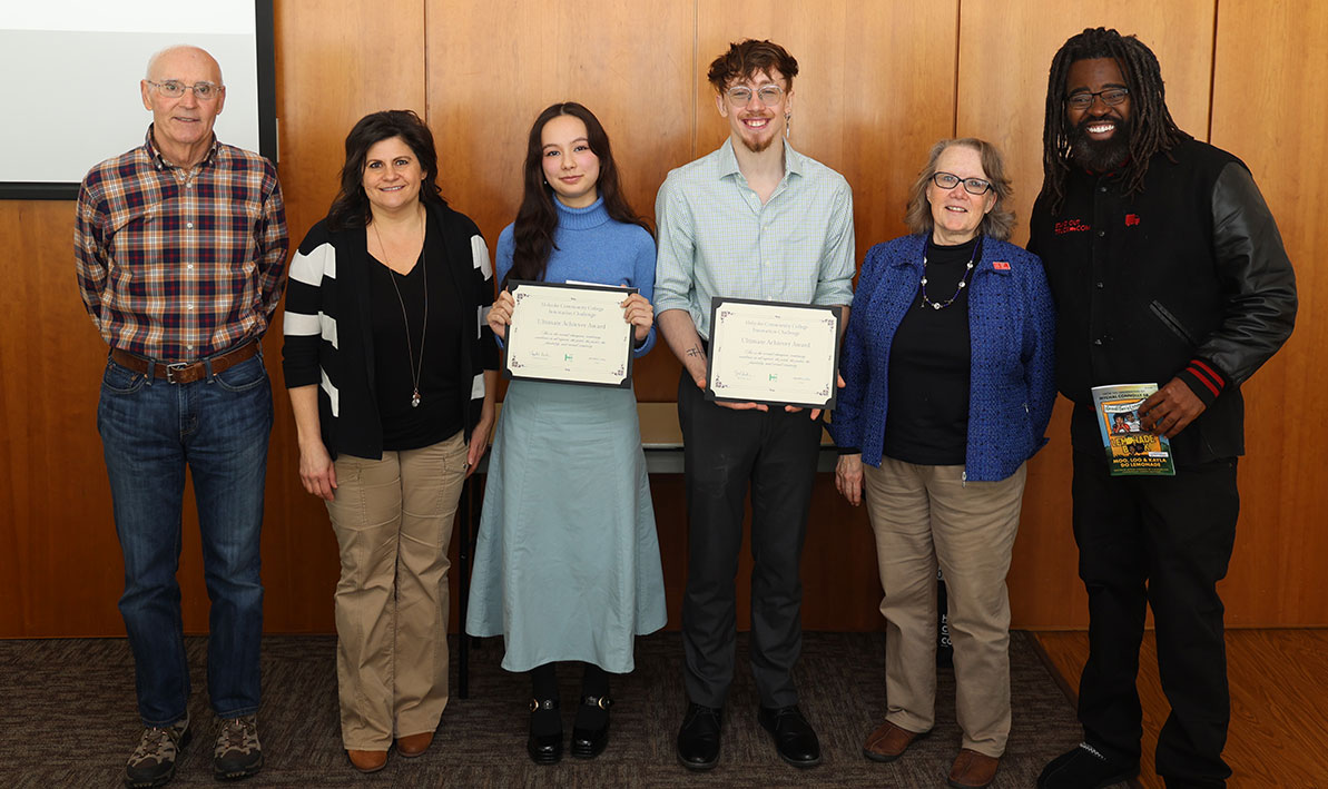 Innovation Challenge winners and judges