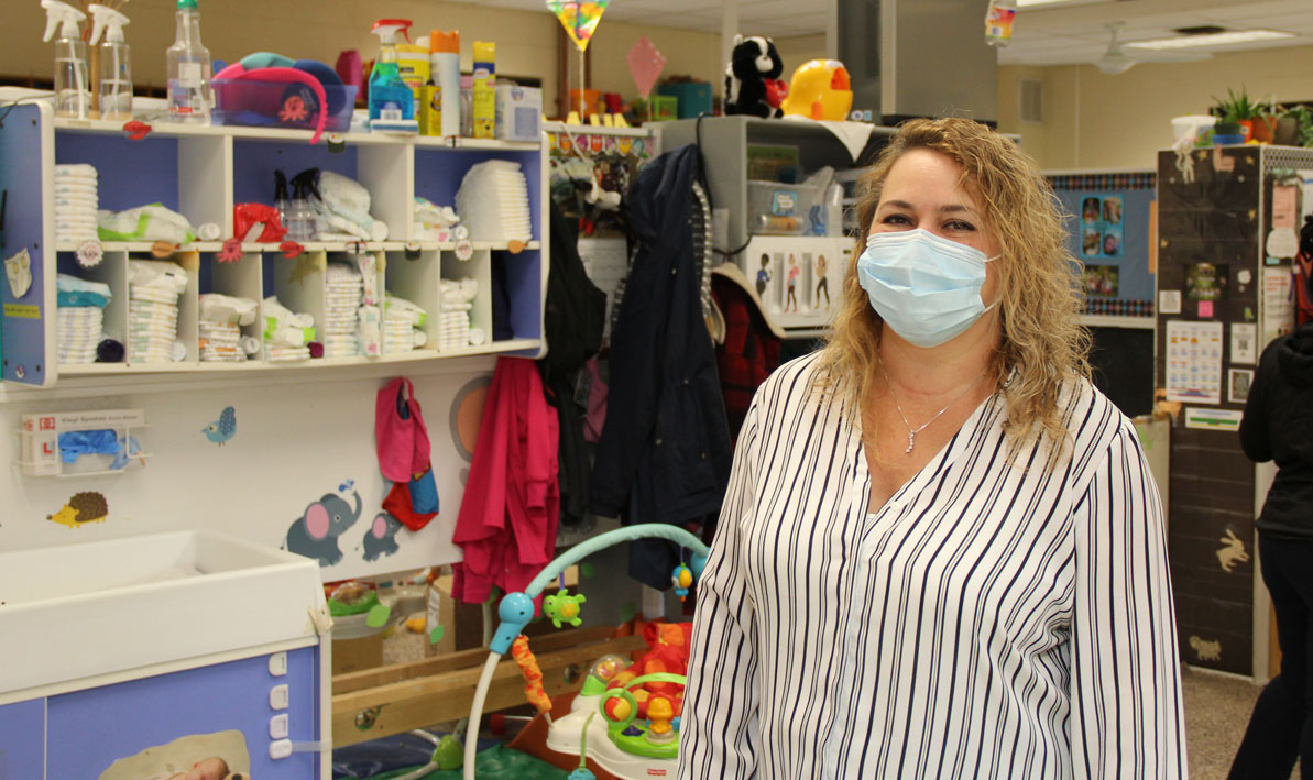 Bobbi Rougeau '06 at Alphabet Soup Childcare in Granby