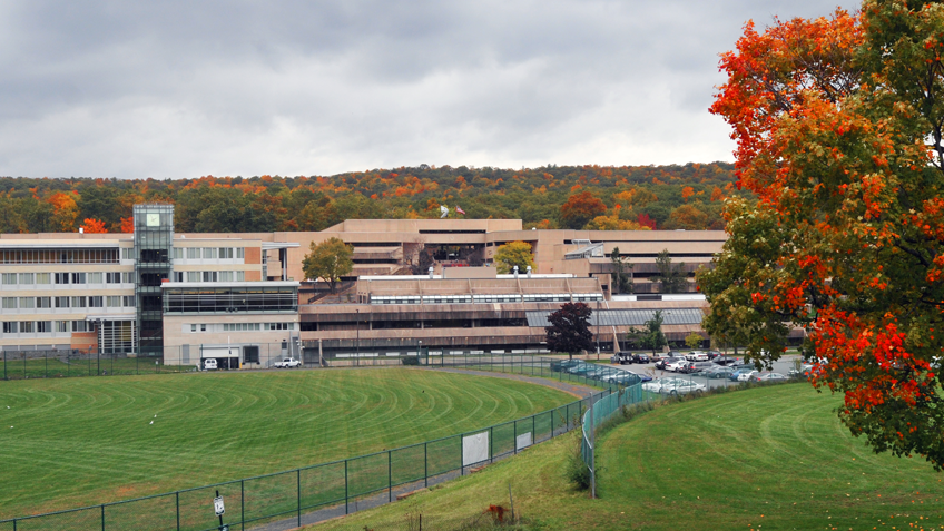 The HCC campus in fall